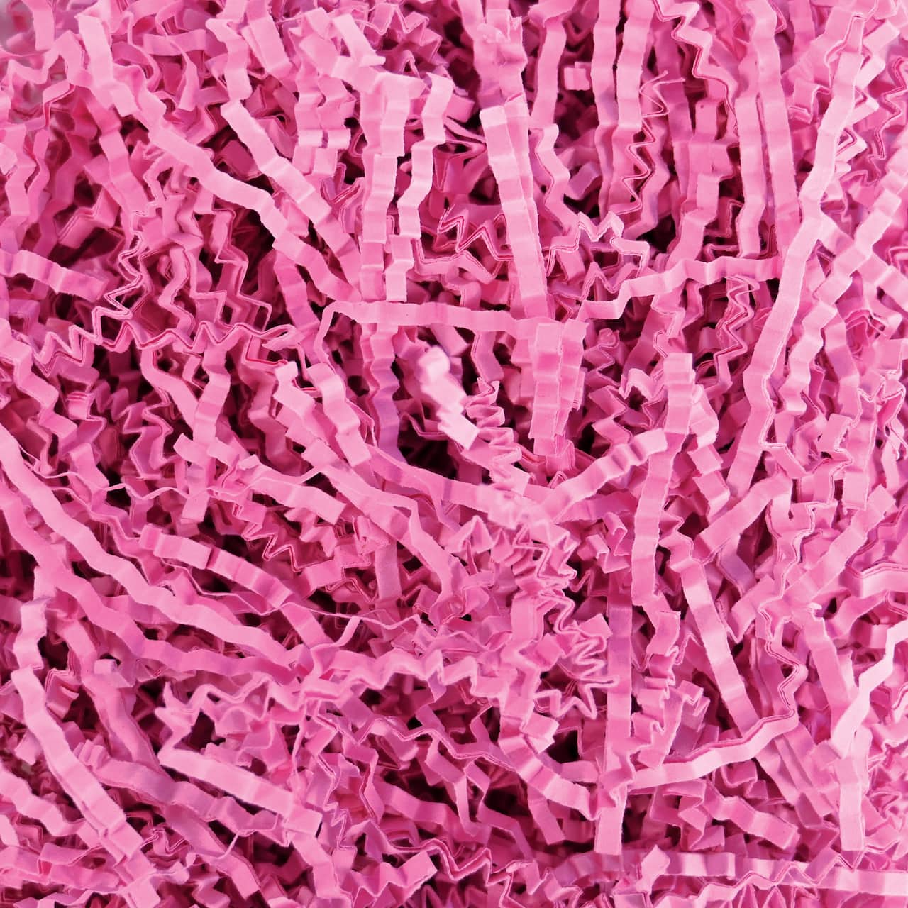 Beistle 2oz. Light Pink Crinkle Shred Paper Packs, 6ct.